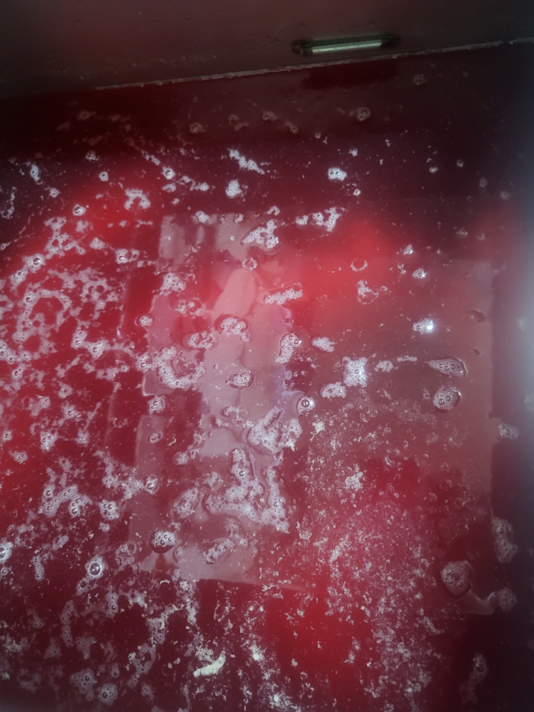 족발핏물빼는기계 사용 후